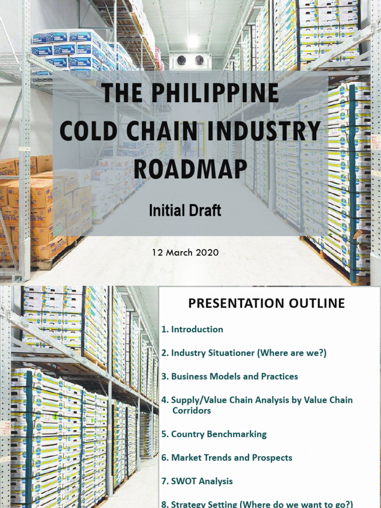 Philippine Cold Chain Industry Roadmap | PDF | Mindanao | Refrigeration