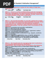 High Alert Medication Checklist 2024 | PDF | Patient | Risk