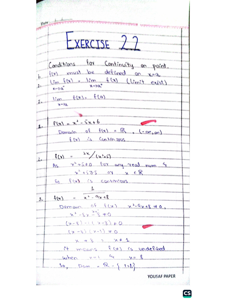 Exercise 2.2 | PDF