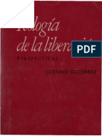 Gutierrez Gustavo - Teologia de La Liberacion Perspectivas (Cep)