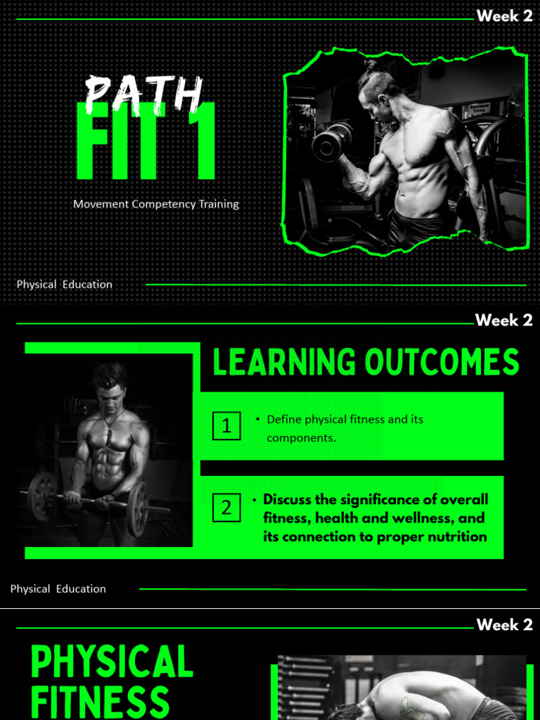 Week 2 Physical Fitness Health and Wellness | PDF | Physical Fitness ...
