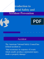 Introduction To Industrial Safety and Accident Prevention