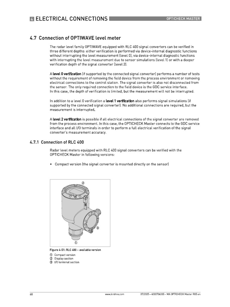 Opticheck Optiwave | PDF