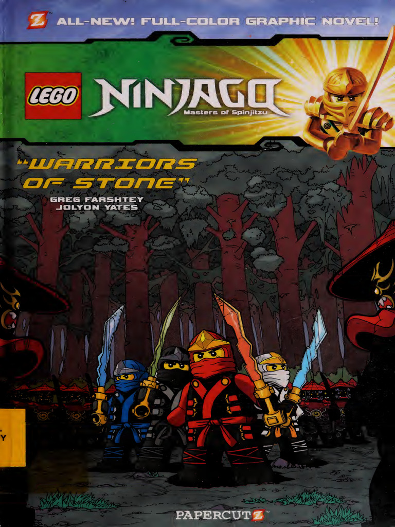 LEGO NINJAGO Graphic Novels Overview PDF Lego Plastic Toys