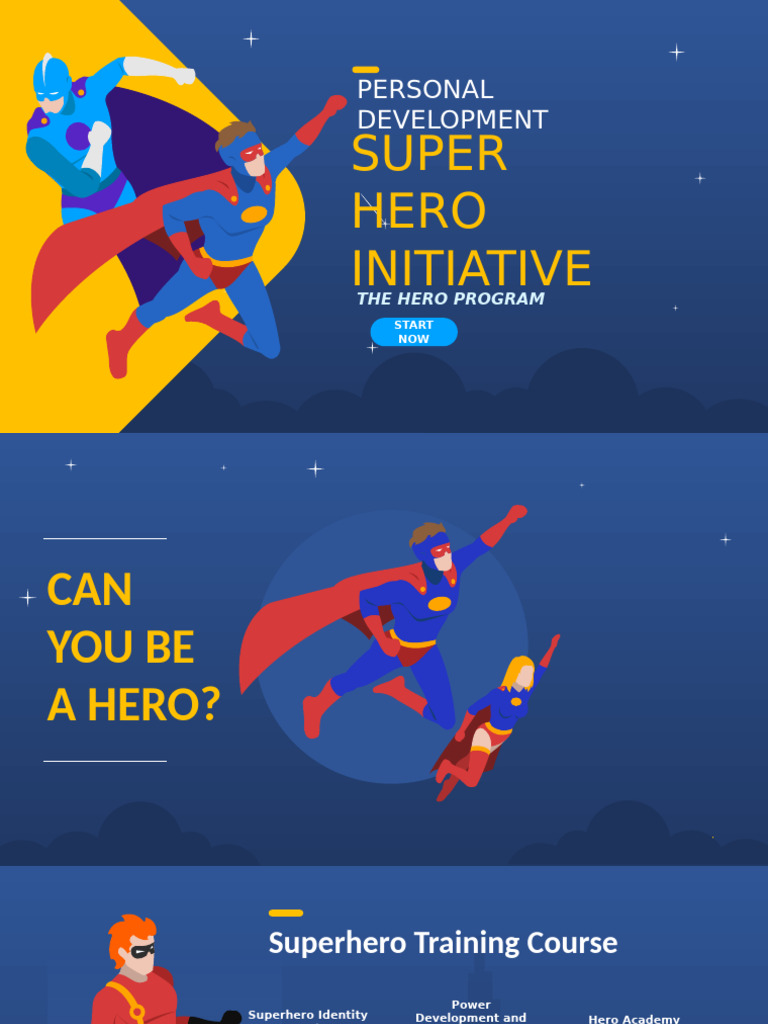 Superhero Training Course Overview | PDF | Hero | Superheroes