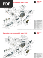Diesel Engine Overhaul Parts List | PDF | Technology & Engineering