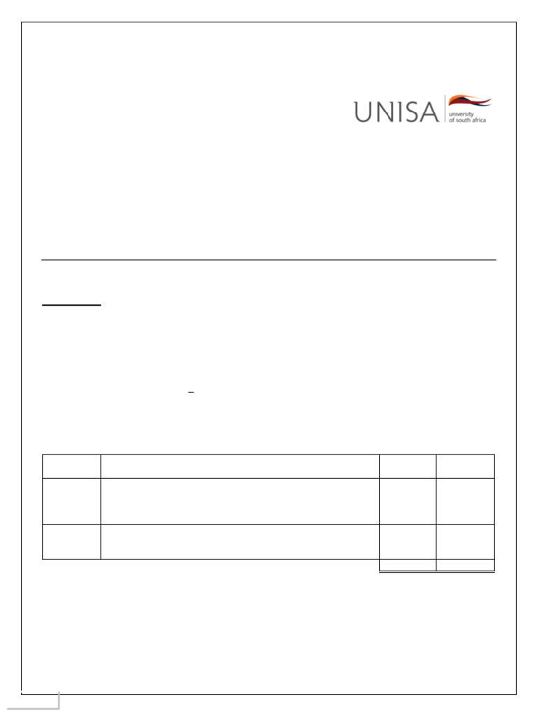 Unisa FAC3701 Financial Reporting Exam | PDF | Fair Value | Deferred Tax