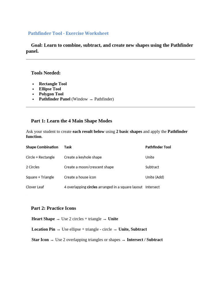 ? Pathfinder Tool | PDF