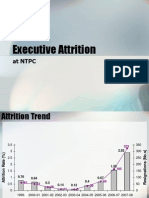Executive Attrition: at NTPC
