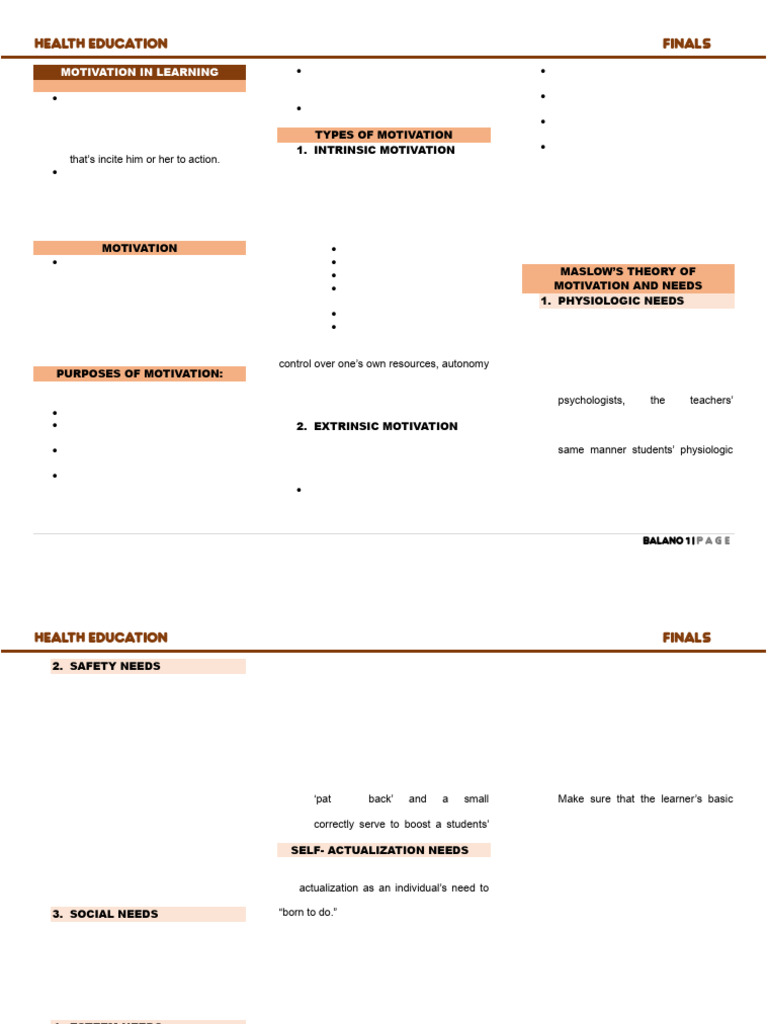 Understanding Motivation in Learning | PDF | Motivational | Motivation
