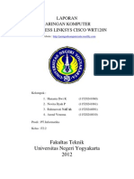 Laporan10 - F2.2 - Hananta DK - Wireless Linksys Cisco WRT120N