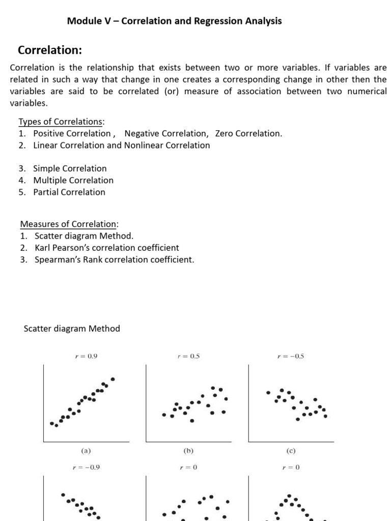Correlation and Regression Analysis Worksheet | PDF | Linear Regression ...