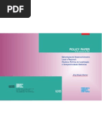 jorg - clusters Estratégias de Desenvolvimento