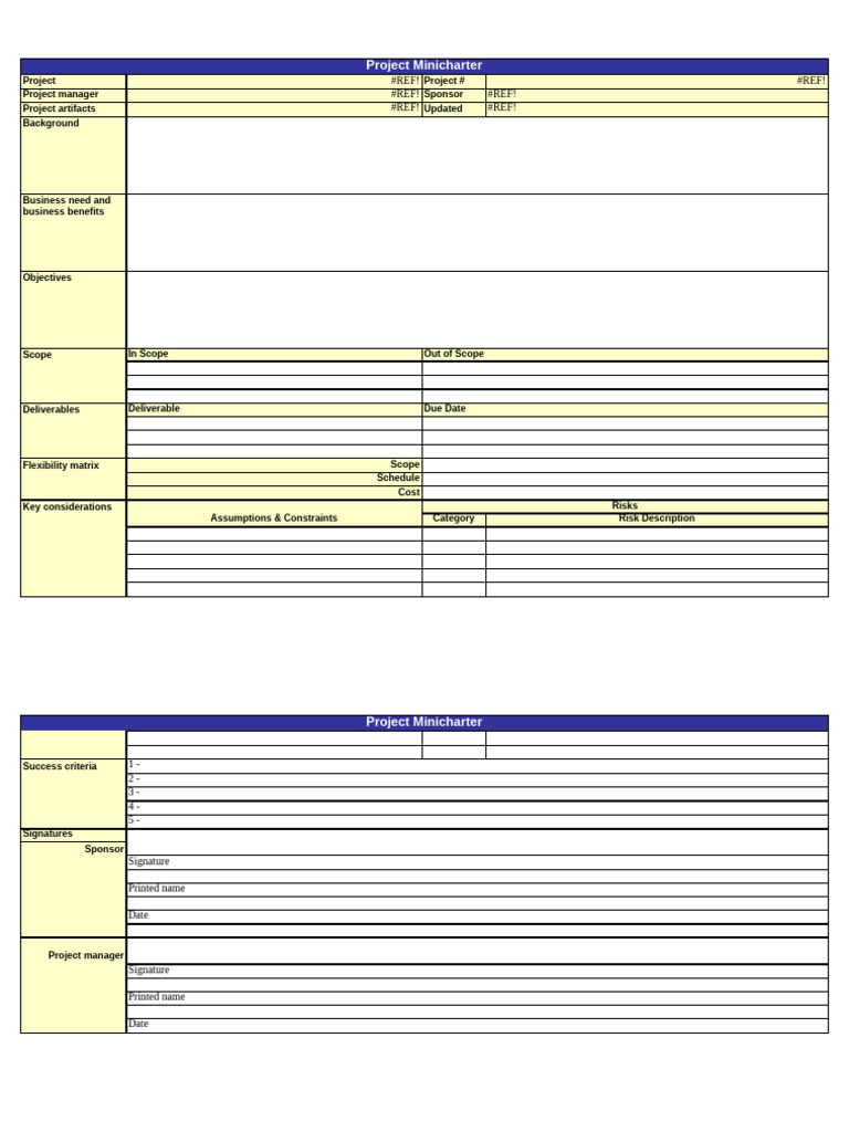 Project_Templatesxx | PDF | Project Management | Business