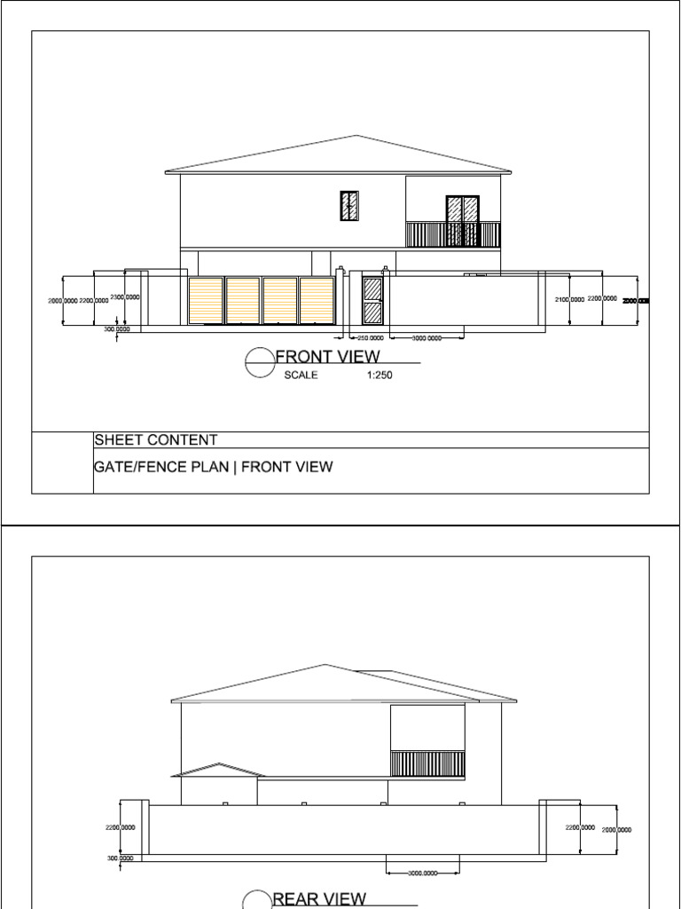 Gate Plan | PDF