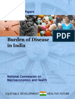 Burden of Diseases in India 2005