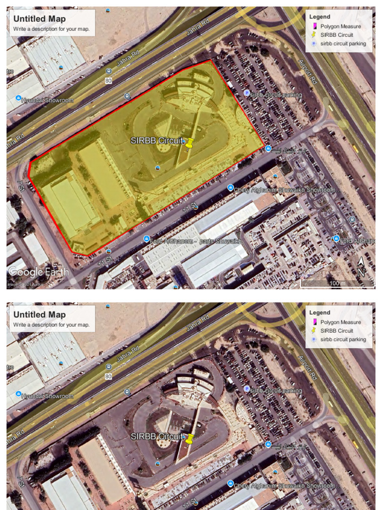 SIRBB Circuit Map and Parking Guide | PDF