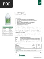 Synergex™: Powerful ACID Sanitizer | PDF | Disinfectant | Biofilm