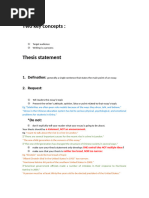 Understanding TEA Paragraph Structure | PDF | Evidence | Information