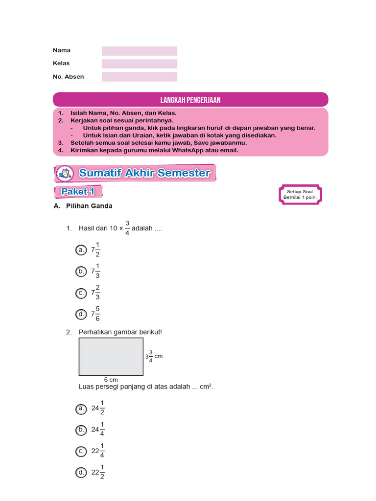 Soal Rasio dan Perbandingan Matematika | PDF