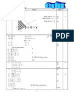 Praktis 2 Marking Scheme: or by Using Matrix