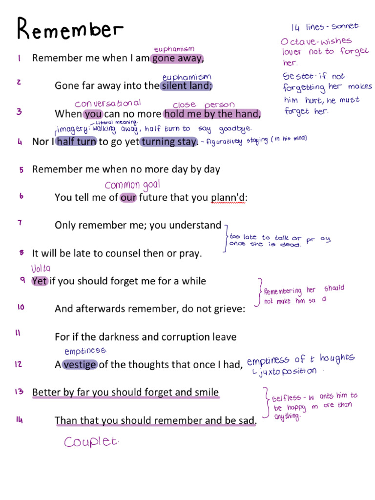 Remember | PDF