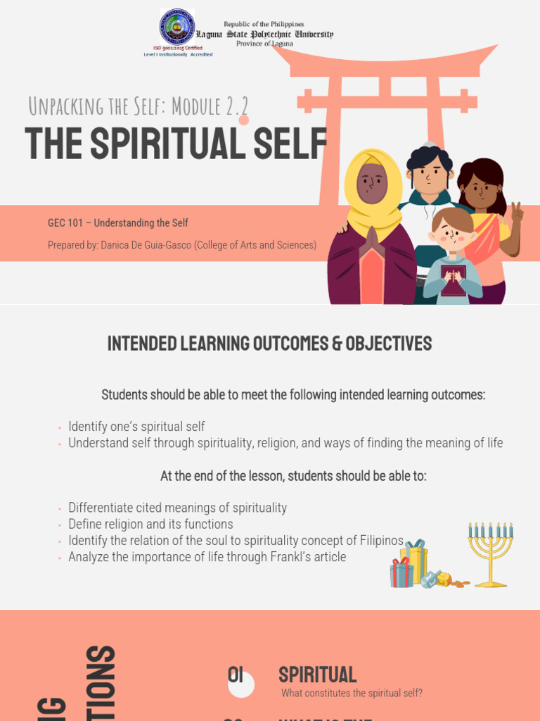 Understanding the Spiritual Self | PDF | Spirituality | Émile Durkheim