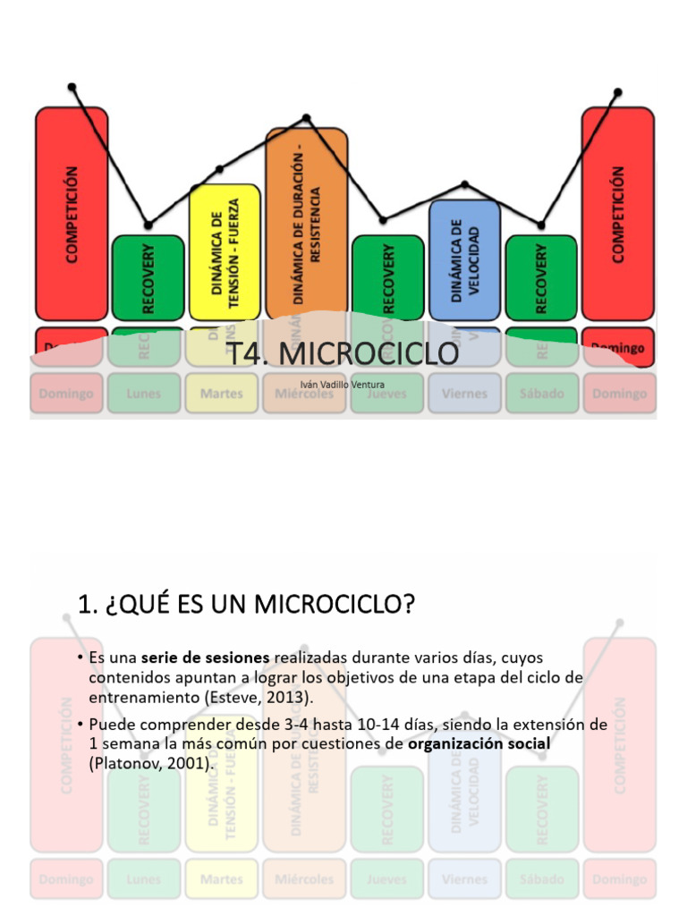 Guía Completa sobre Microciclos en Entrenamiento | PDF