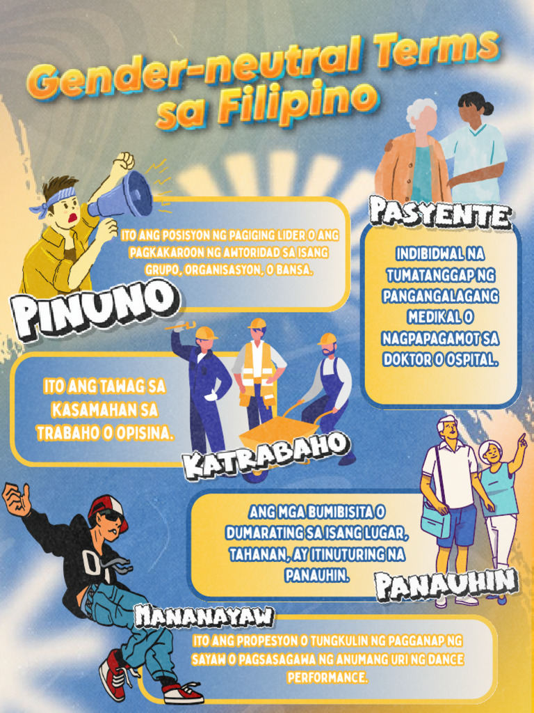 Pangkat6 FIL110 Gender-neutralTerms 20251001 005524 0000 | PDF