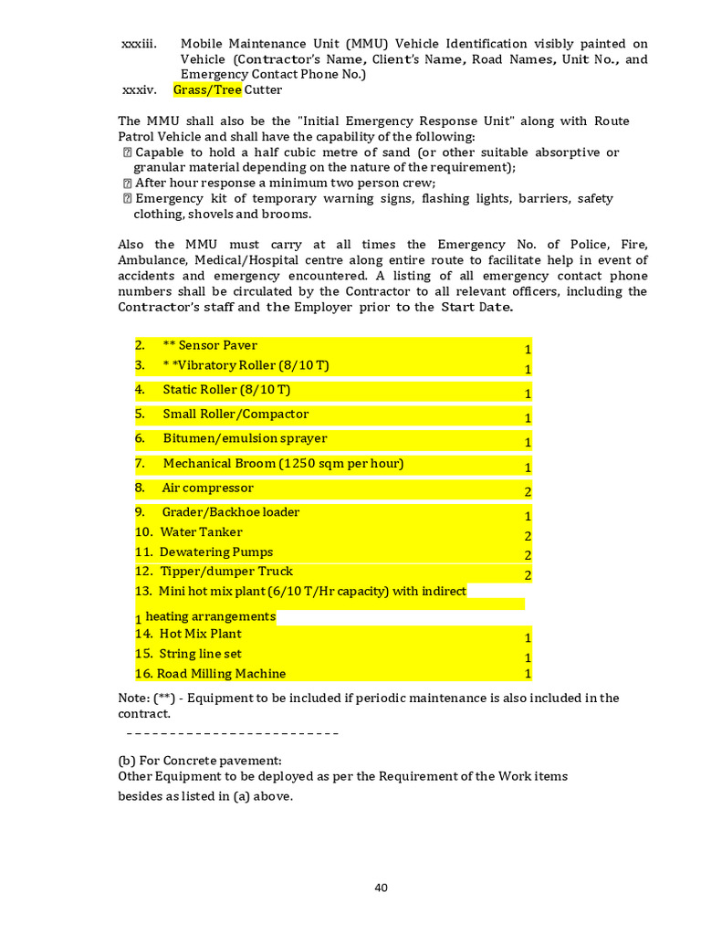 Equipment | PDF