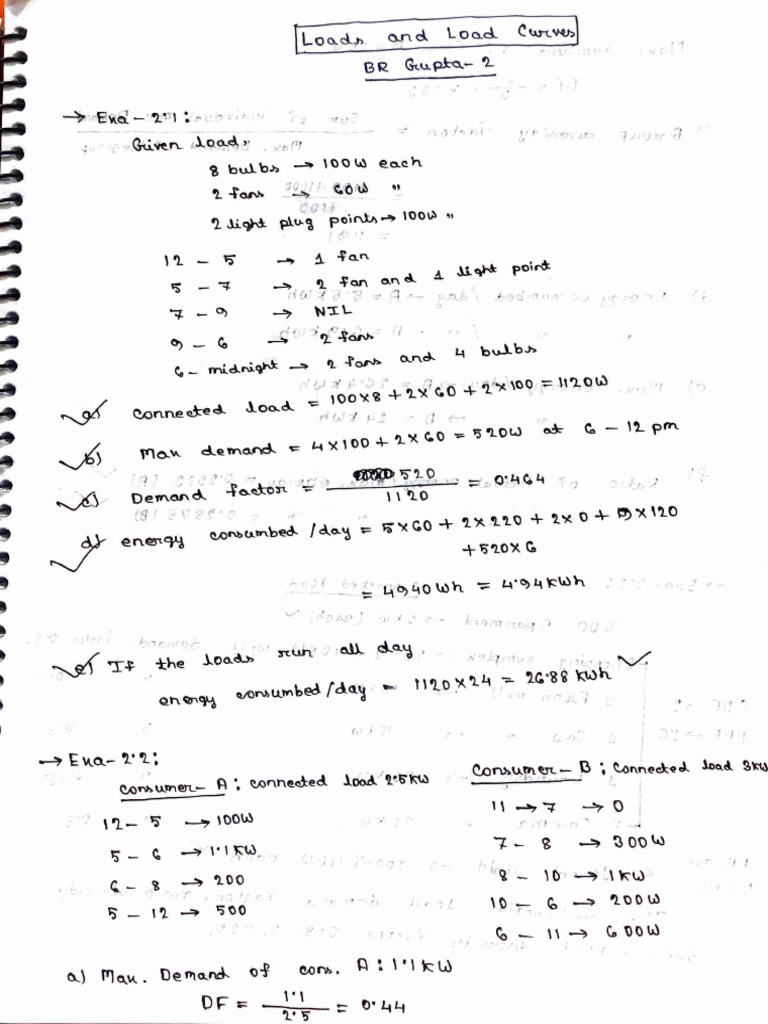 Variable Load in Power Stations | PDF