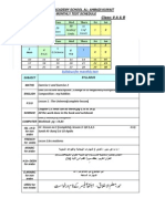 Class 8 A & B Month:May: 29 30 Arabic/ Urdu