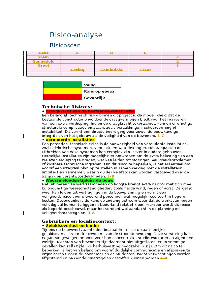 Risico | PDF