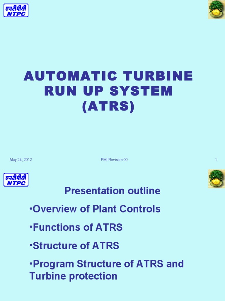 Overview of Automatic Turbine Run-Up System | PDF | Instrumentation | Relay