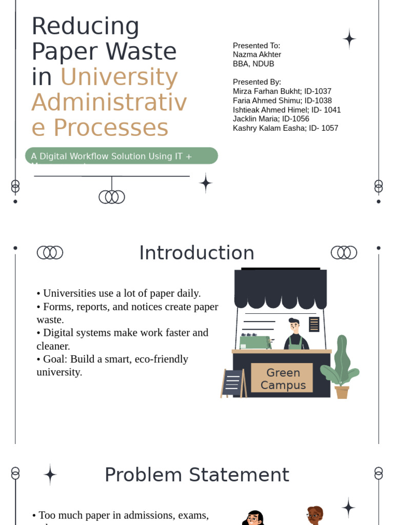 Digital Solutions to Reduce Paper Waste | PDF | Backup | Computing