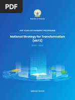 NST1: Rwanda's 7-Year Transformation Plan | PDF | Agriculture | Rwanda