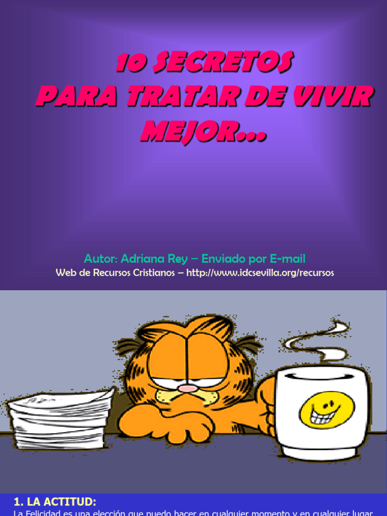 10 Claves para una Vida Más Feliz | PDF | Amor | Felicidad