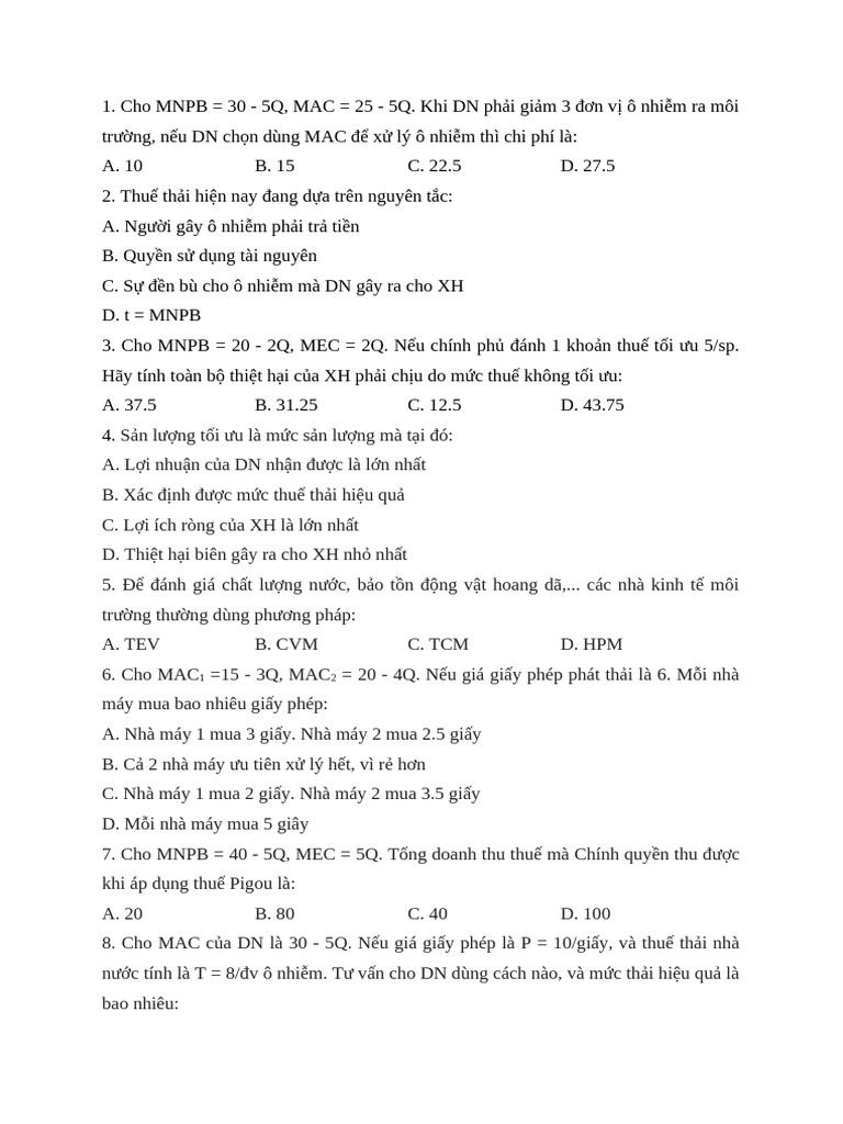 ÔN TẬP KTMT 1 | PDF