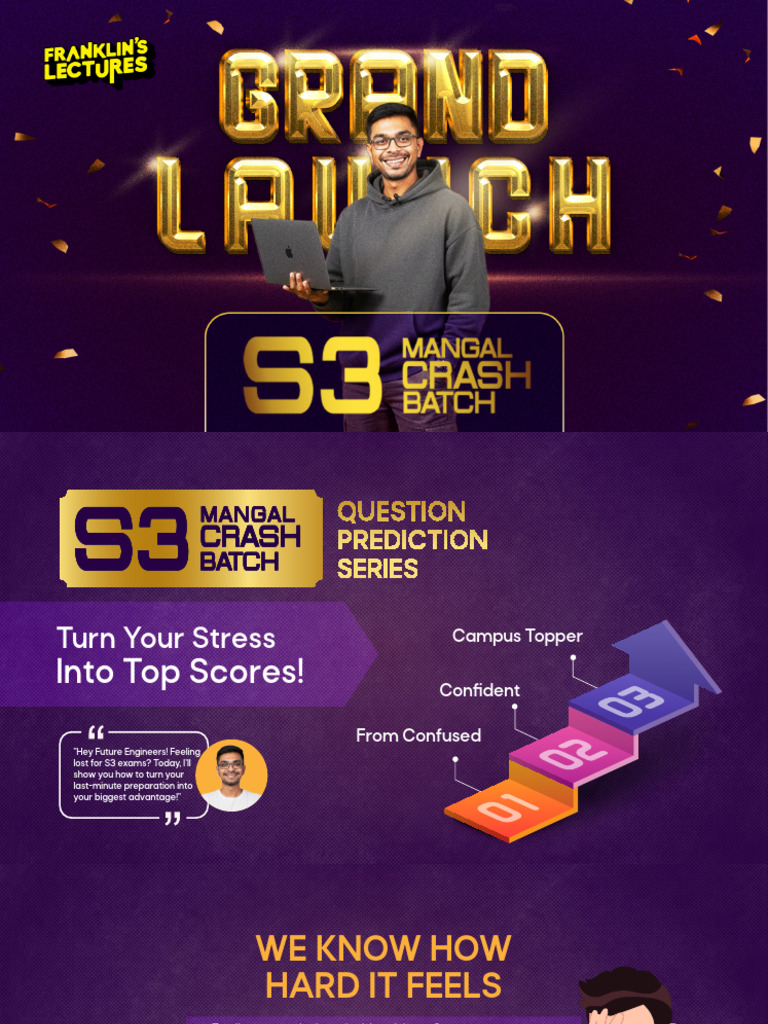 s3 Mangal Crash Batch - Question Prediction Series - Franklin's ...