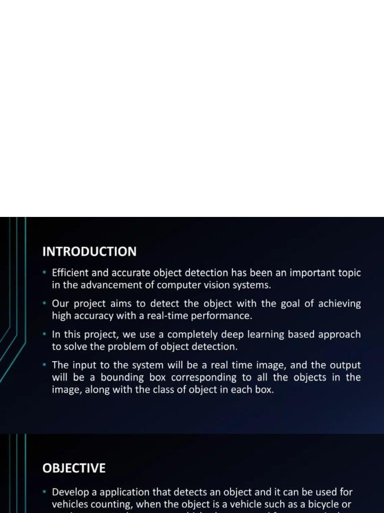Object Detection Presentation - 20251110 - 182833 | PDF