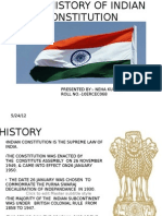 Brief History of Indian Constitution
