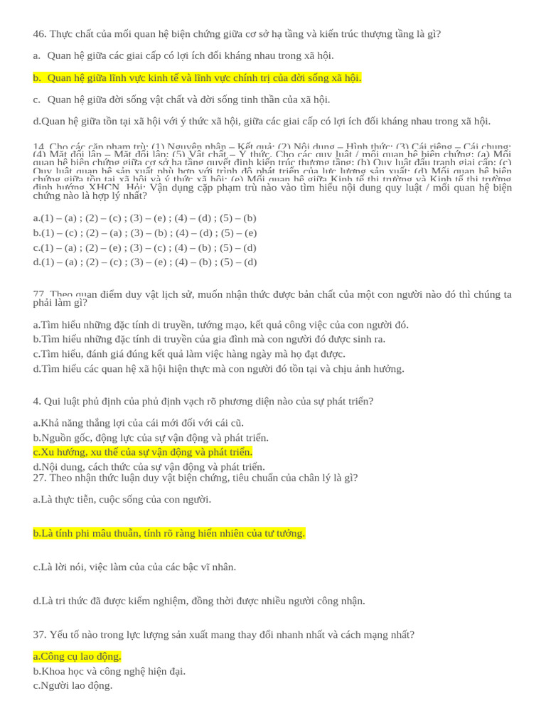 TN Triet Buoi 2 | PDF
