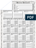 7th Sea Character Sheet