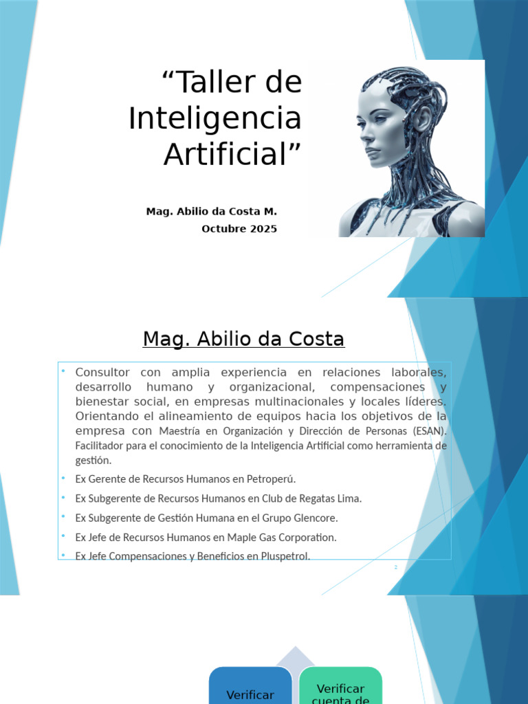 Taller IA - Presentación 9 | PDF | Inteligencia artificial ...