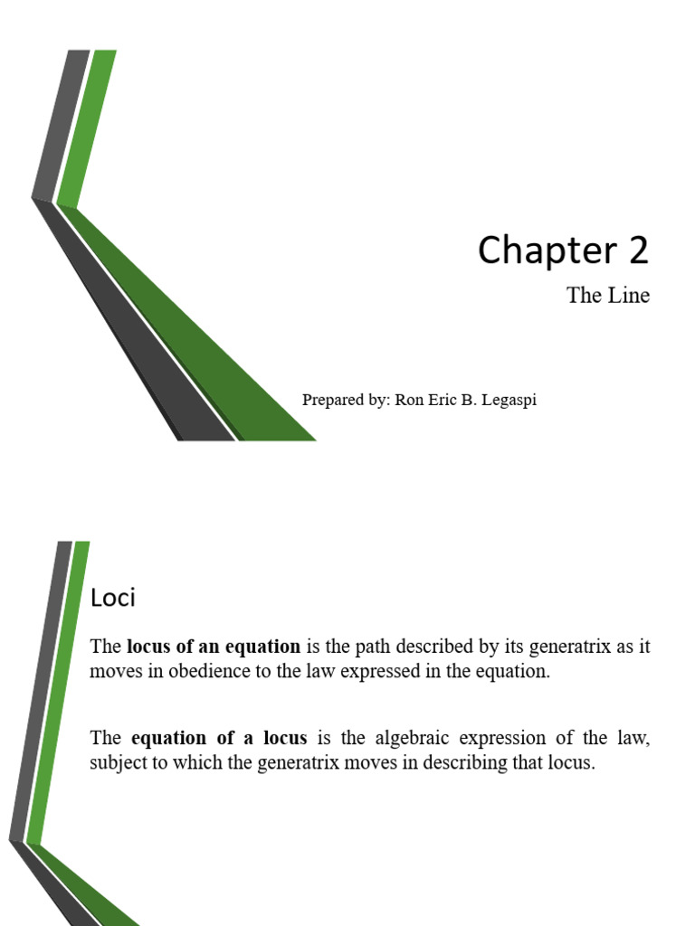 C02 Analytic Geometry 251022 | PDF | Line (Geometry) | Slope