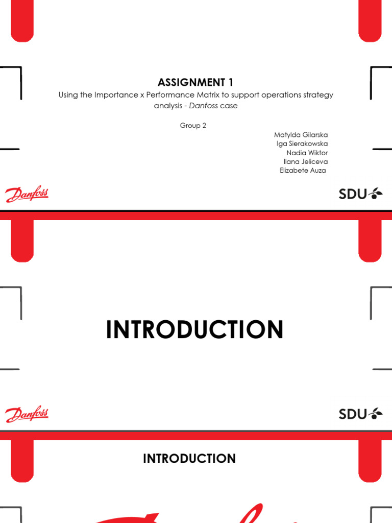 Operations Management - Assignment 1 | PDF