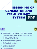 Commissioning Generators and Its Auxiliary System