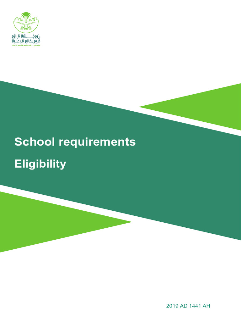 Private School Requirements Guide | PDF | Traffic | Schools
