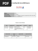 SOP To Upgrade SQL Server 2005 To 2008 Ver1.1