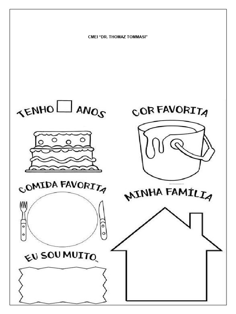 Formulário CMEI Dr. Thomaz Tommasi | PDF